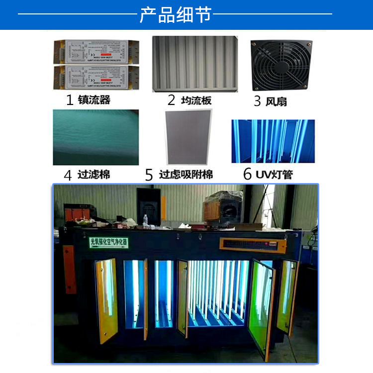 光氧催化空气净化器产品细节展示